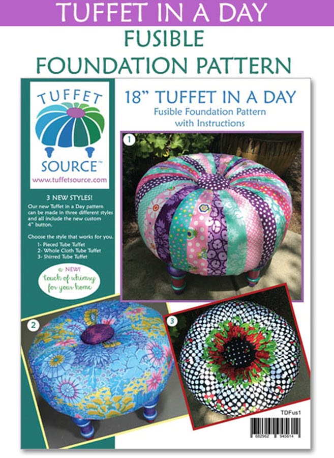 Tuffet in a day Fusible Foundation Pattern